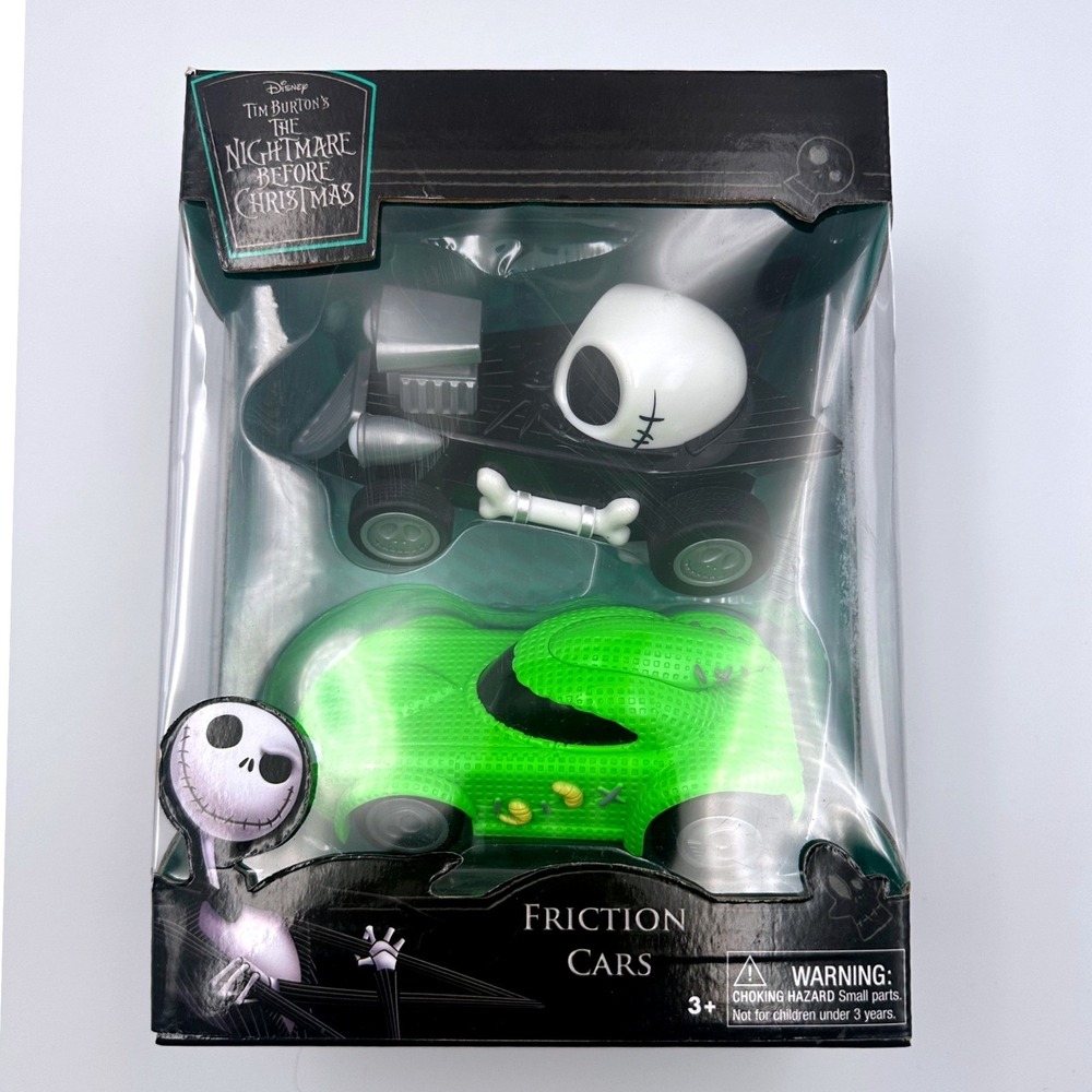 Disney Nightmare Before Christmas Friction Cars Jack Skellington Oogie‎